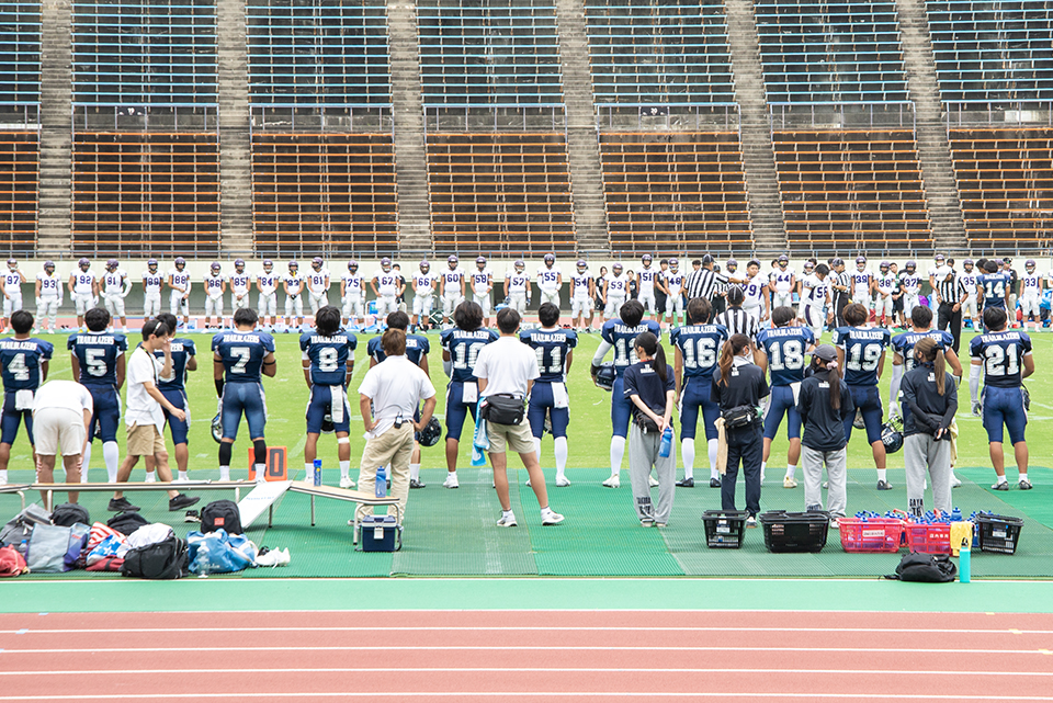 キックオフ直前