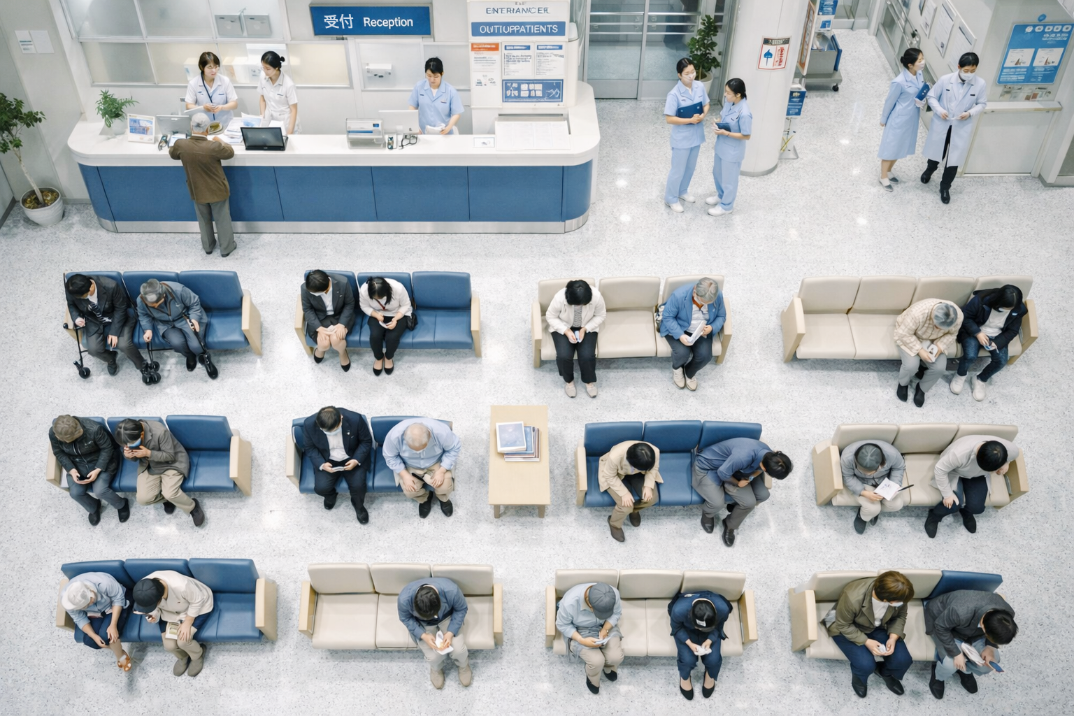待合室俯瞰